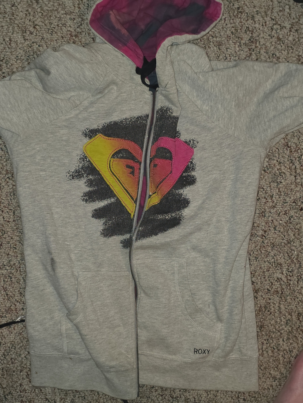 Vintage Roxy Reversible Zip Up Jacket - Picture 4 of 8